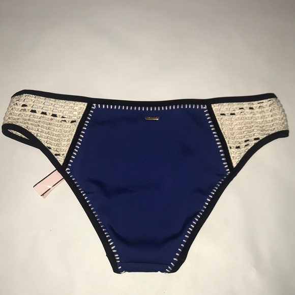 Victorias Secret Crochet Hipster Swim Bottoms L - Picture 4 of 7